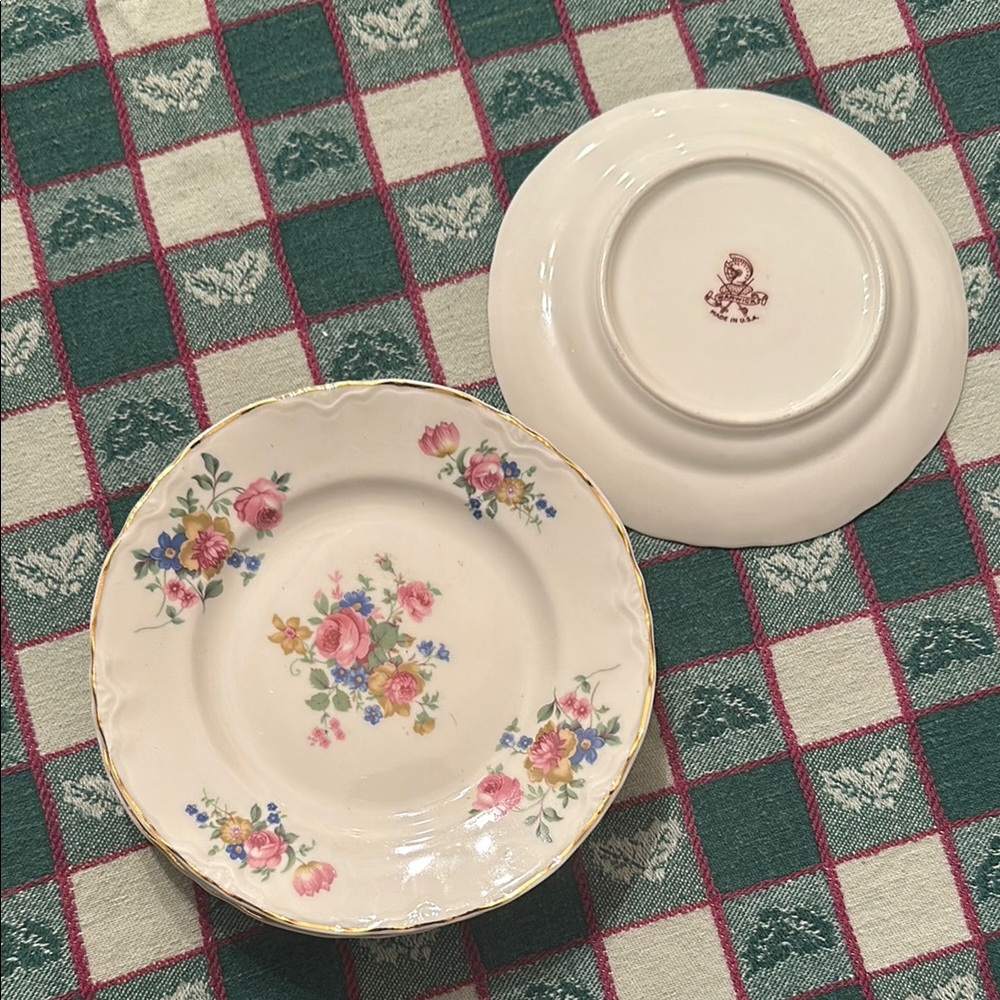 Set of 5 Warwick Tea Plates